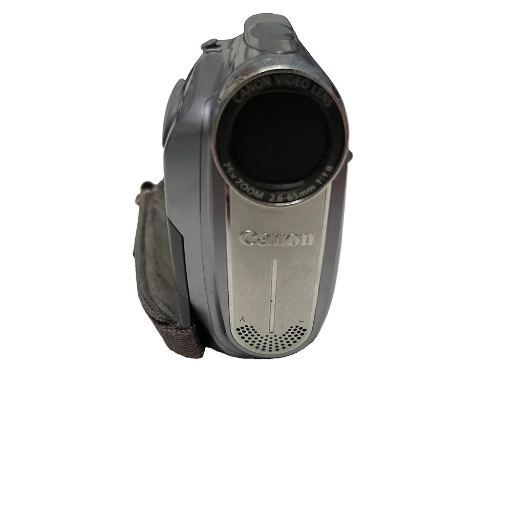 Canon ZR500 Standard Definition MiniDV Camcorder (Silver) Tested Works WCharger